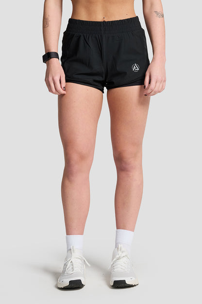 Double Layer Shorts - Black