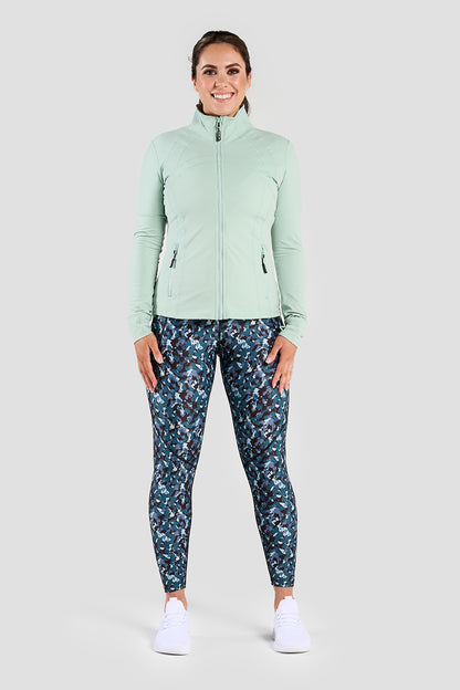 RISE Leggings - Green Camo