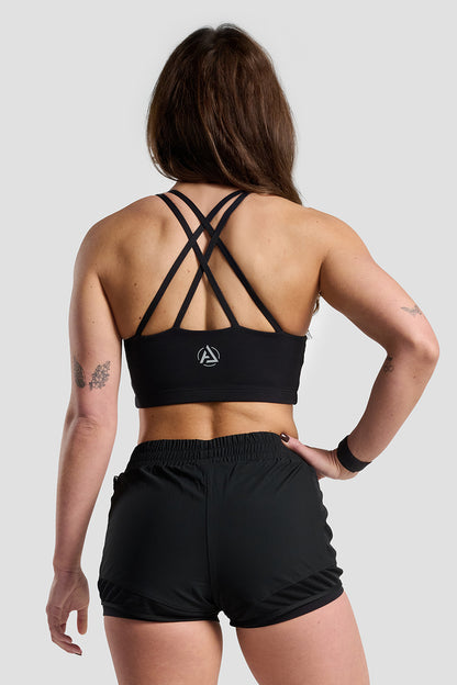Soul Soft Sports Bra - Black